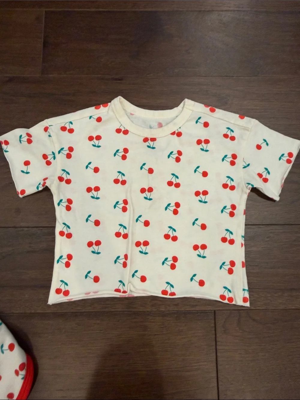 Grayson Mini Cherry Print Kids Matching Set Size 18 Months - C39-154